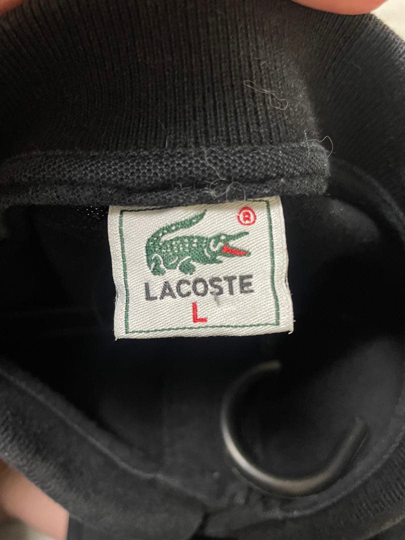LACOSTE ポロシャツ 黒 Lサイズ — image 3