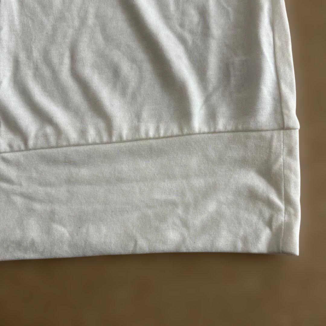 お値下げ！ホワイト 長袖 Tシャツ ギャザー入り — image 4