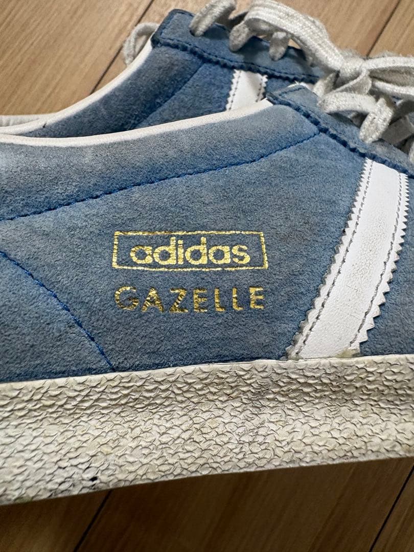 adidas GAZELLE スエード スニーカー ライトブルー #フーレイ — image 3
