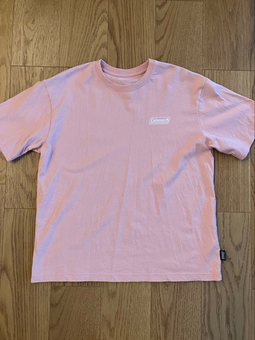 Coleman ワンポイントクラシカルロゴTシャツ ピンク　L — image 2