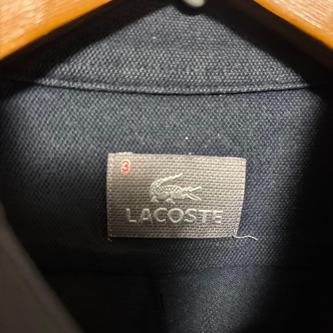 LACOSTE ポロシャツ ブラック　サイズ3 — image 2