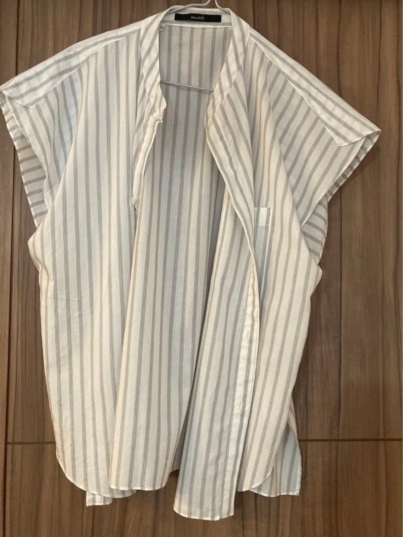 【りも様専用】Munich ストライプフレンチシャツ — image 3