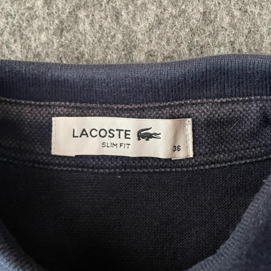 LACOSTE　デザインワンピース　ポロ　ワンポイント　オリジナルボタン　日本製 — image 5