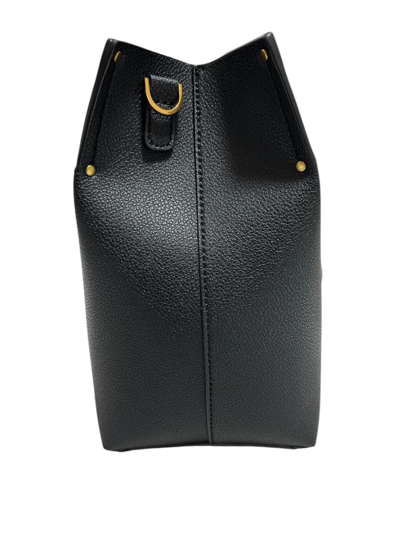 CHARLES&KEITH 2wayハンドバッグ ショルダー付 黒 ブラック — image 4