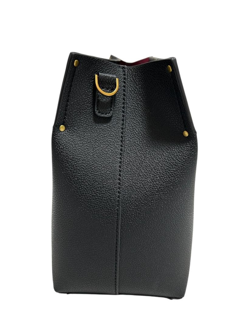 CHARLES&KEITH 2wayハンドバッグ ショルダー付 黒 ブラック — image 5