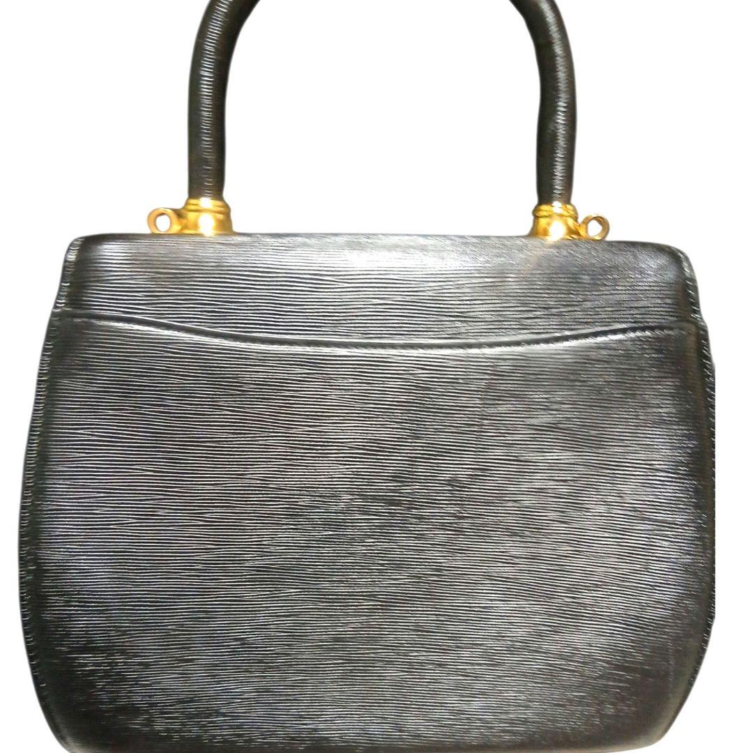 HANAE MORI ハナエモリ 2WAY レザー ハンドバッグ ブラック — image 2