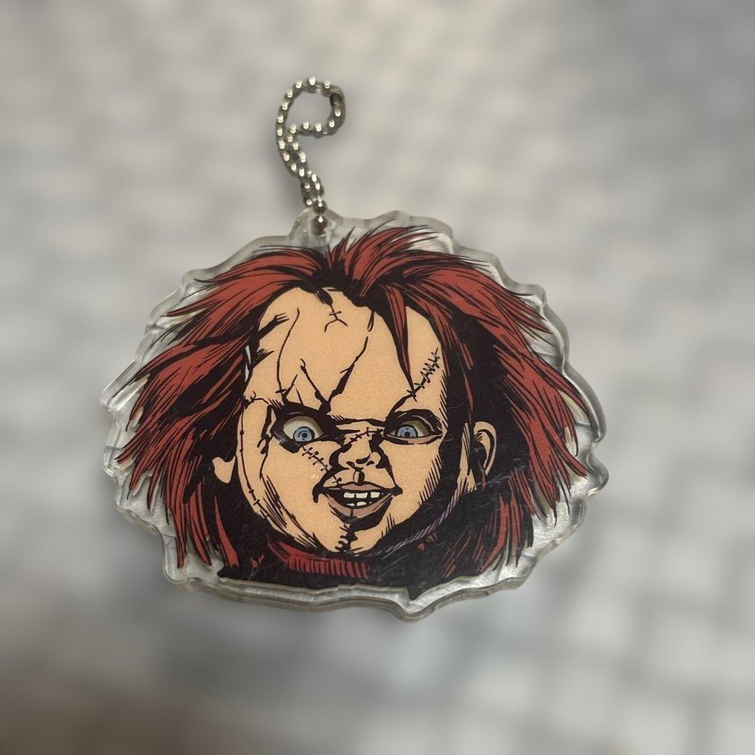 ２点セット！CHUCKY チャッキー　キョロ目アクリルキーチェーン　ガチャ — image 2