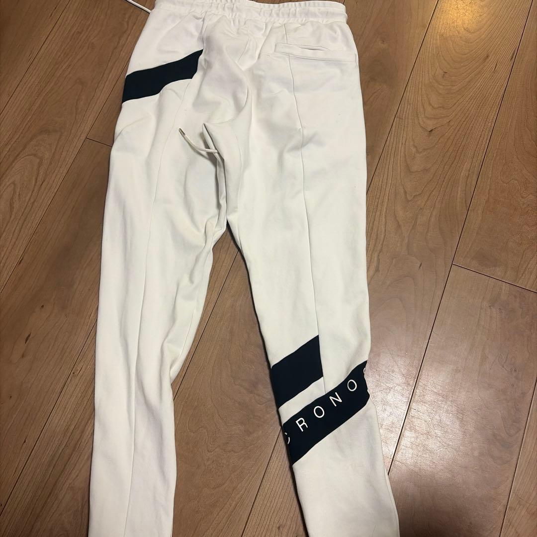 CRONOS スウェットパンツ ホワイト Mサイズ — image 4