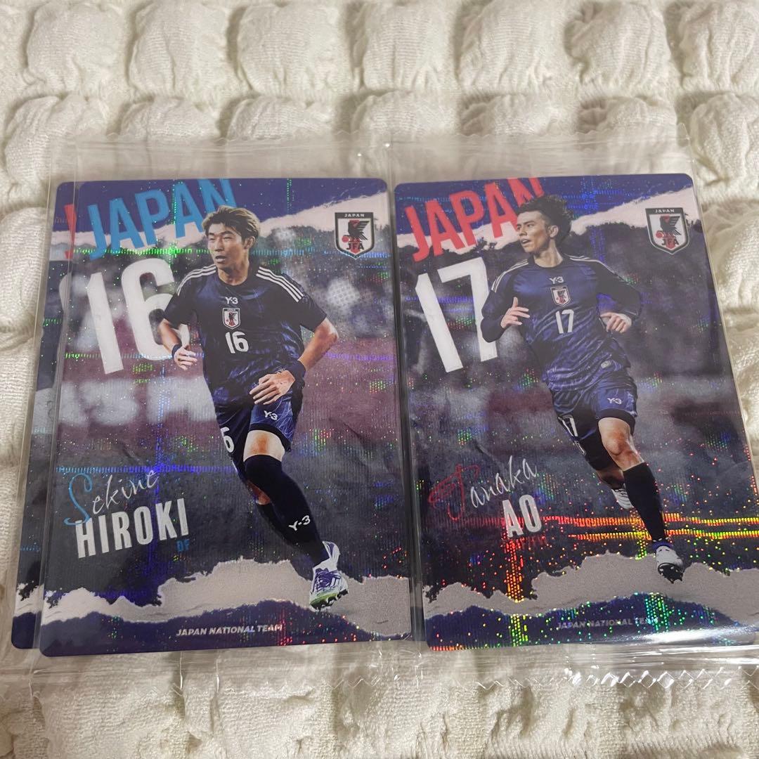 ツインウエハース サッカー日本代表 ver.2026 ノーマルカード6枚セット — image 3