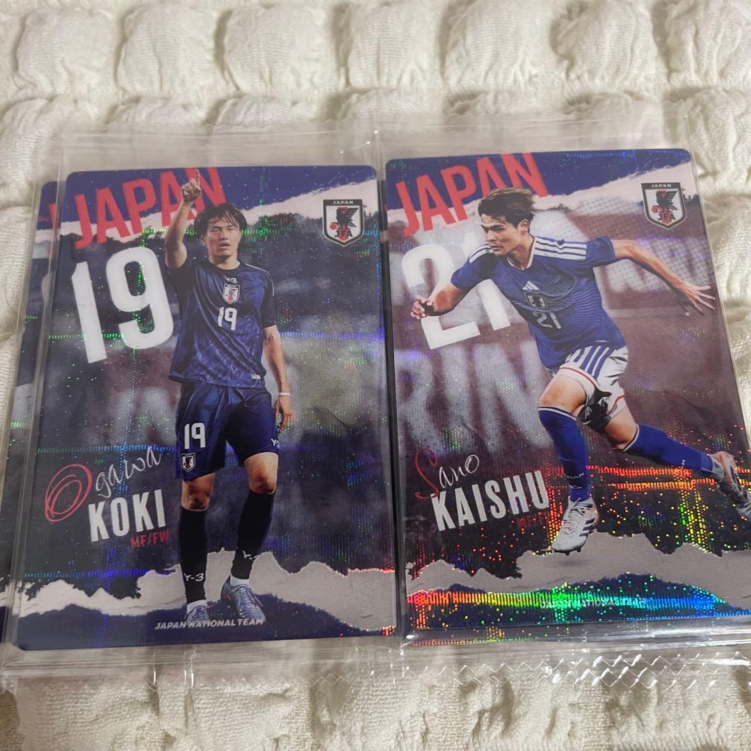 ツインウエハース サッカー日本代表 ver.2026 ノーマルカード6枚セット — image 4