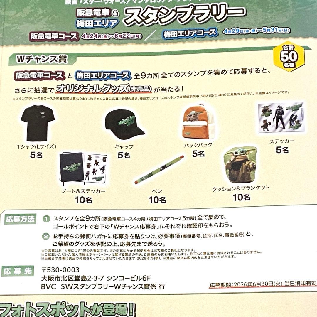 マンダロリアン アンド グローグー アクリルキーホルダー スタンプラリー おまけ — image 2