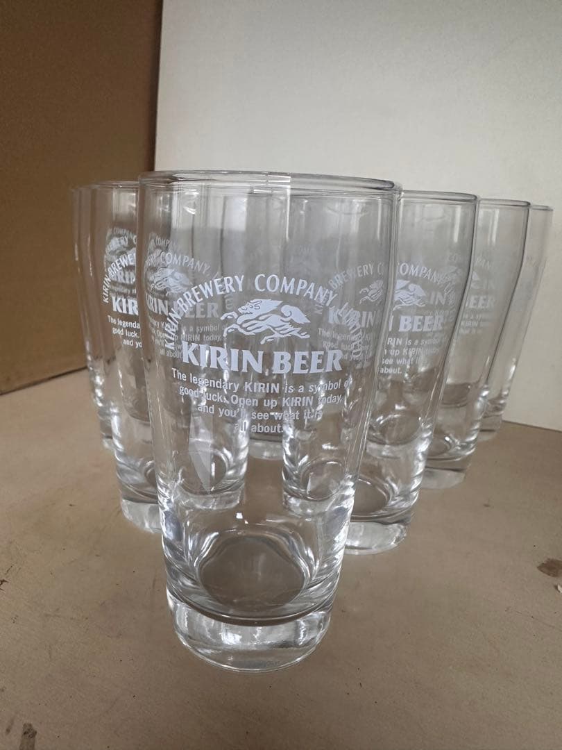 KIRIN BEER ビールグラス 10個セット — image 4