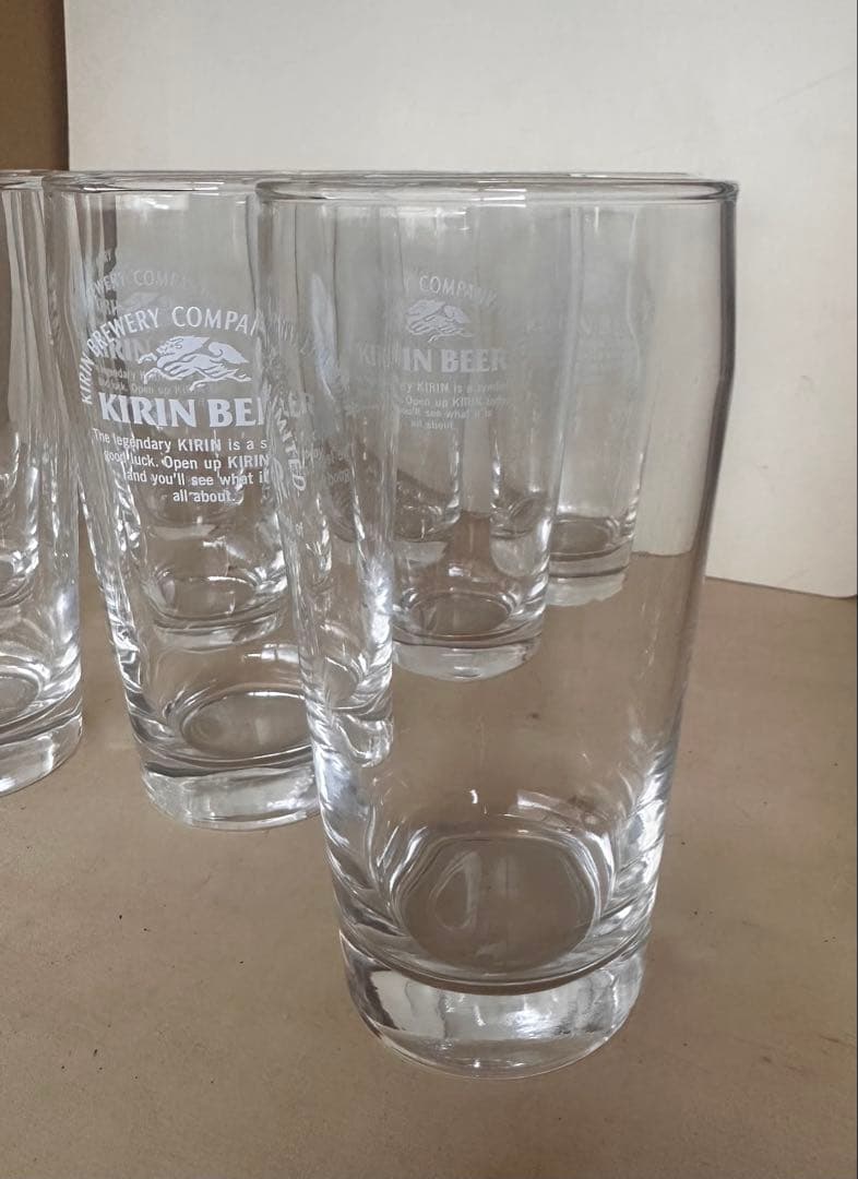 KIRIN BEER ビールグラス 10個セット — image 5