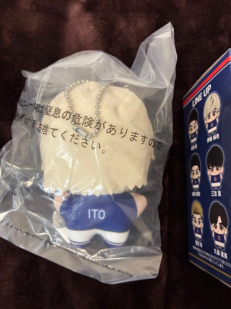 一番くじ サッカー日本代表 きららいずマスコット C賞1点　伊東純也選手 — image 2