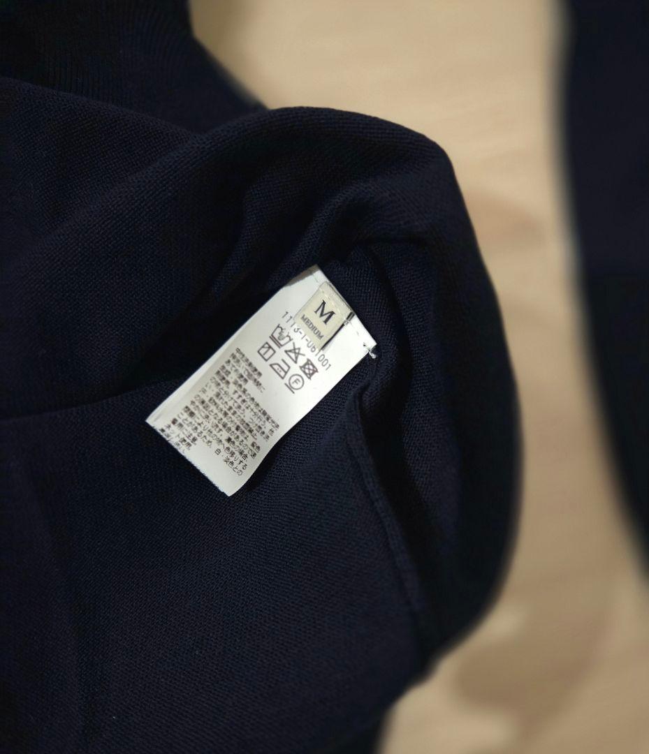 united arrows コットン ハイゲージ クルーネック ニット — image 5