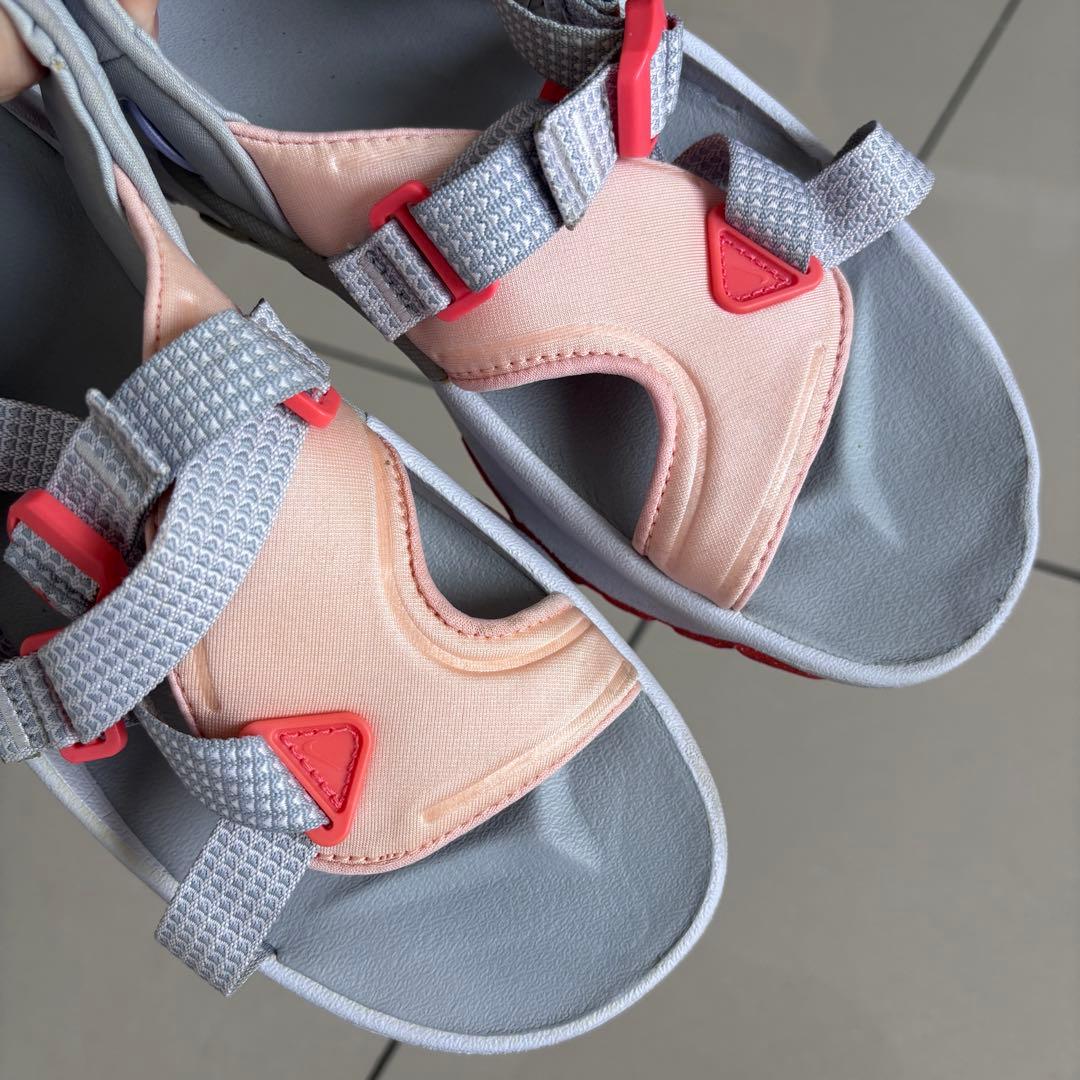 美品　NIKE オニオンタ サンダル ピンク グレー 24cm — image 3