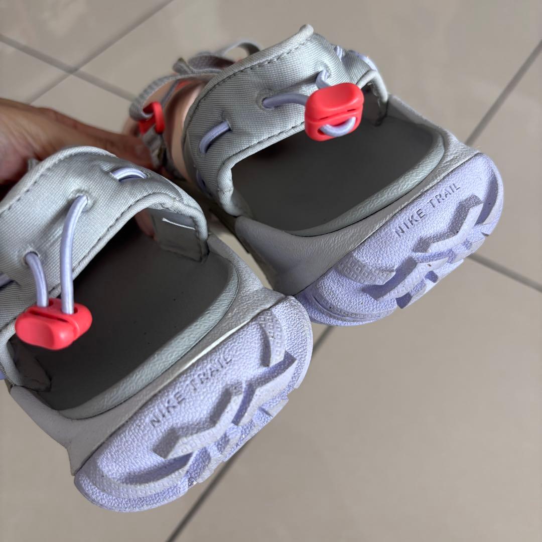 美品　NIKE オニオンタ サンダル ピンク グレー 24cm — image 5