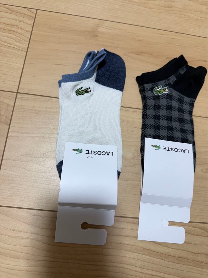 LACOSTE アンクルソックス 4足セット 22~24cm 特価品 — image 2