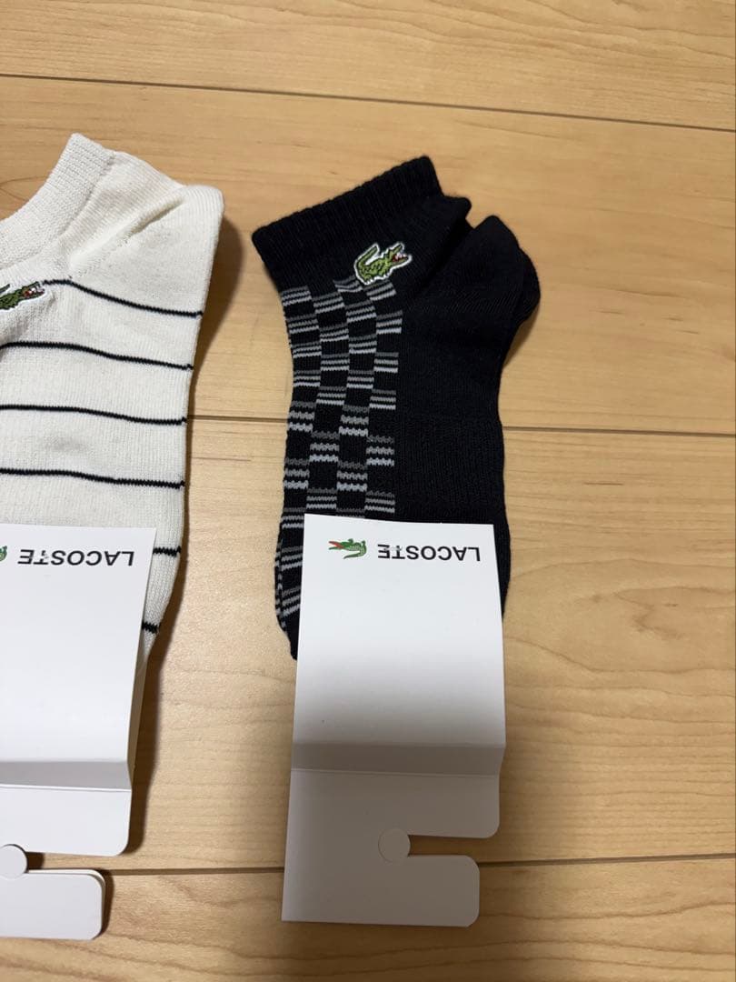 LACOSTE アンクルソックス 4足セット 22~24cm 特価品 — image 5