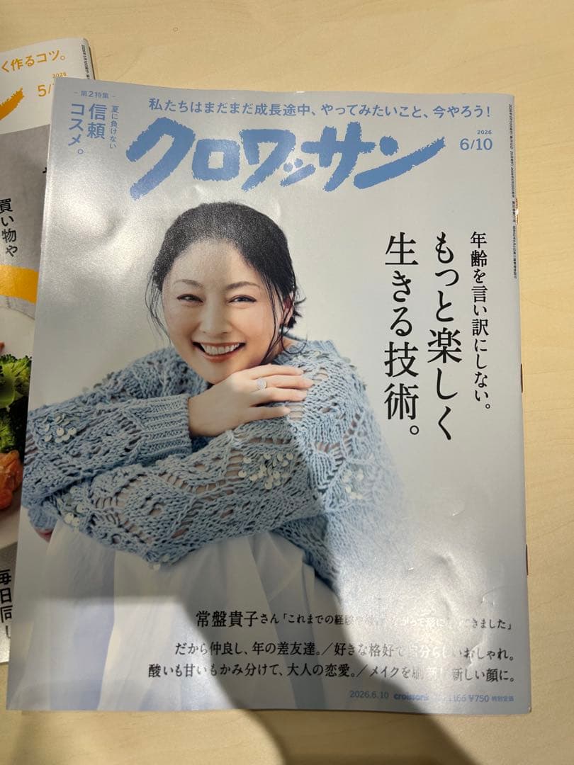 最新クロワッサン6月10日号.5月10日号 — image 2