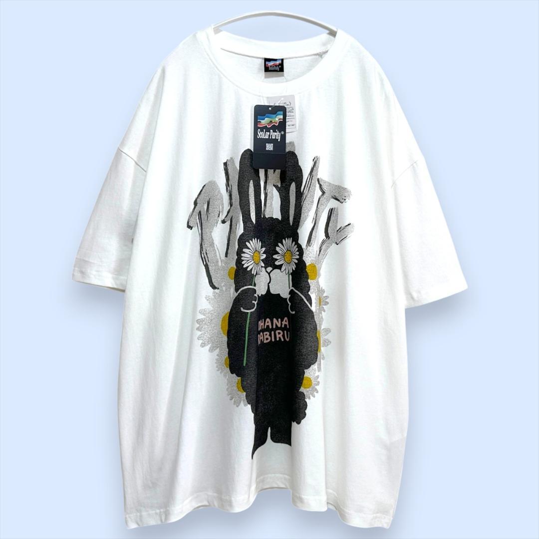 【ScoLar】スカラー パリティ 春を告げるお花ラビル Tシャツ タグ付未使用 — image 2
