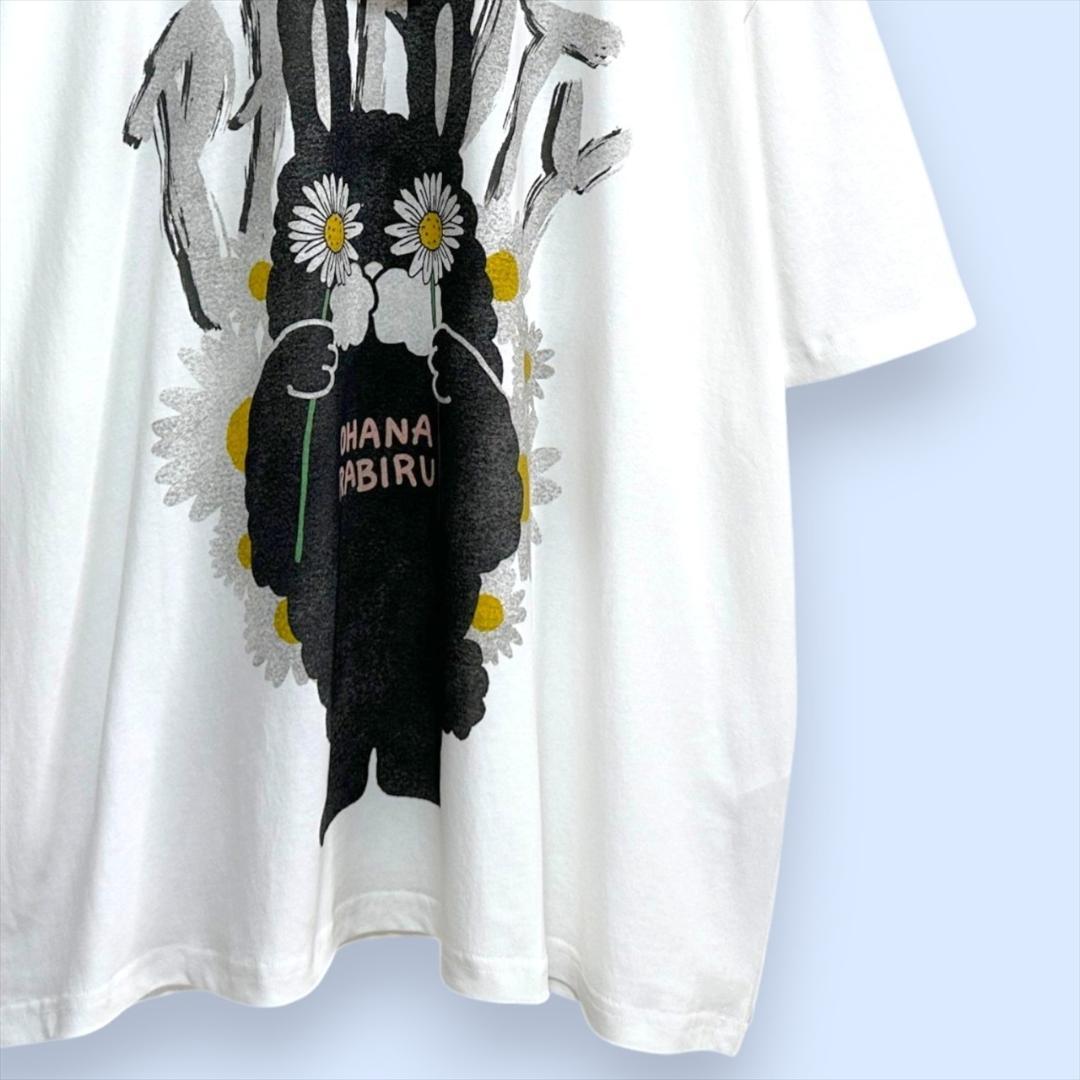 【ScoLar】スカラー パリティ 春を告げるお花ラビル Tシャツ タグ付未使用 — image 5
