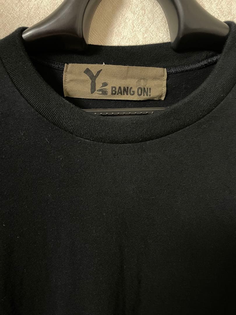 Y’s BANG ON! × 久米繊維 長袖カットソー ブラック サイズ2 — image 2