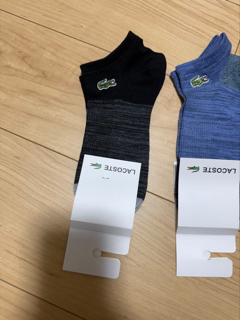 LACOSTE ラコステ アンクルソックス 4足セット 特価品 一着限リ — image 2