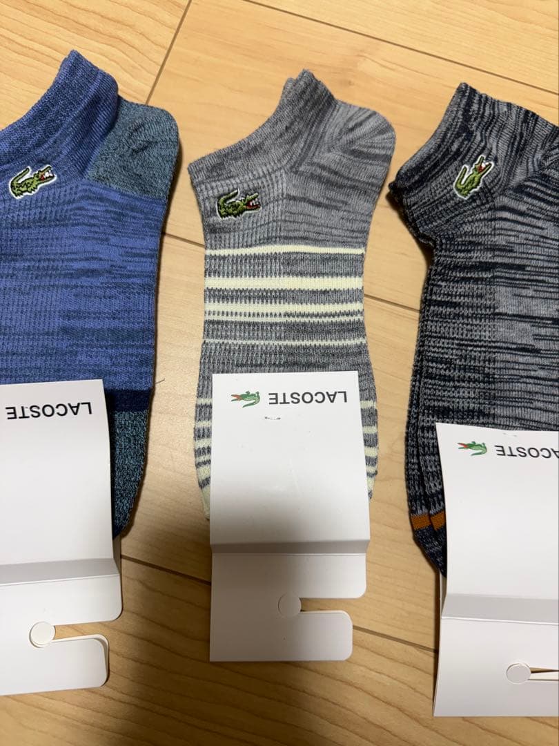 LACOSTE ラコステ アンクルソックス 4足セット 特価品 一着限リ — image 4