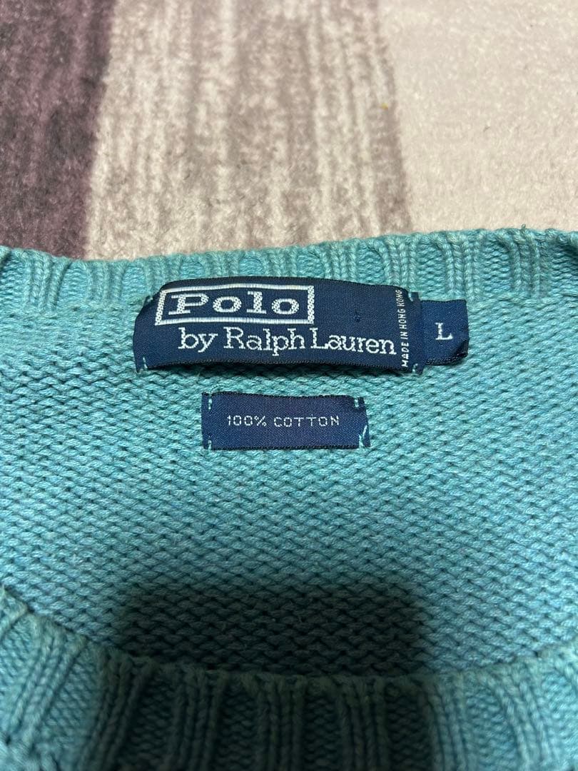 Polo by Ralph Lauren コットンニット セーター L — image 3