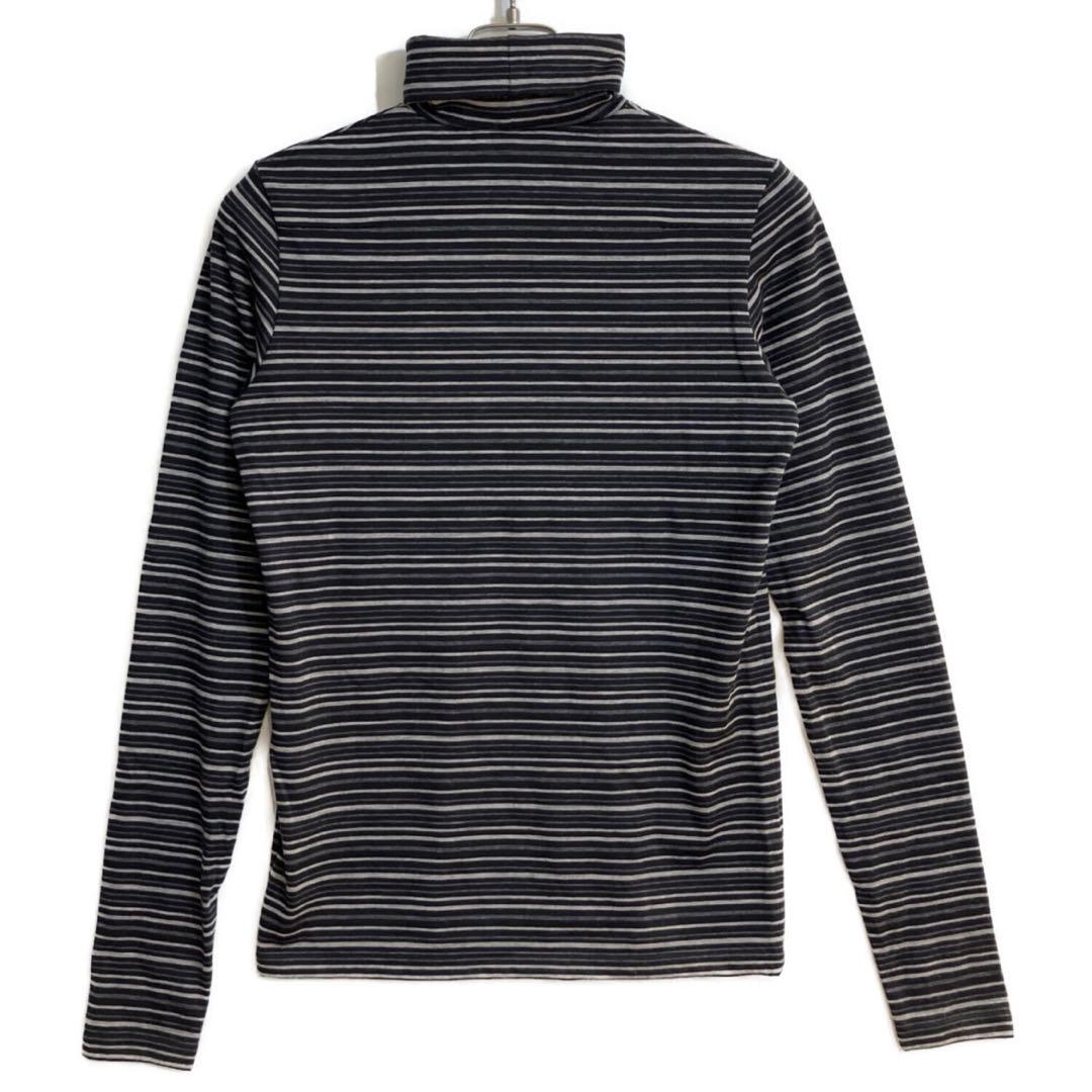 DIOR HOMME ボーダータートルネックニット — image 2