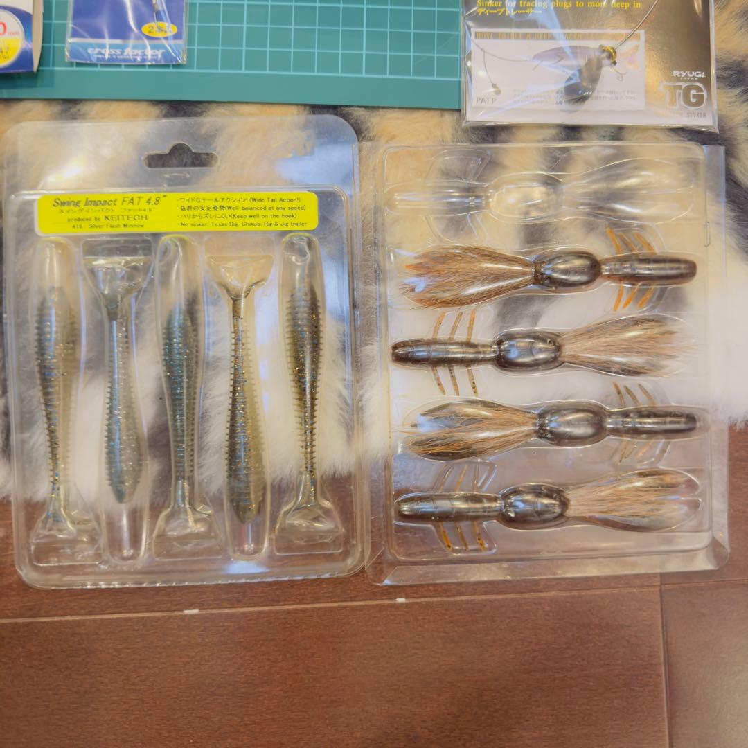 バス釣り　ワーム　リグ　未使用　中古 — image 4