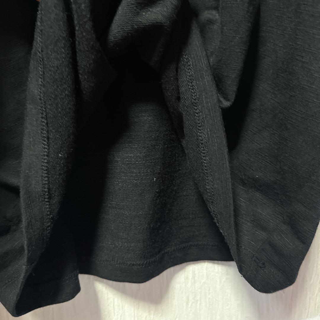 トライバル カナダブランド レーヨン混フーディー 黒 M/M パーカー — image 4