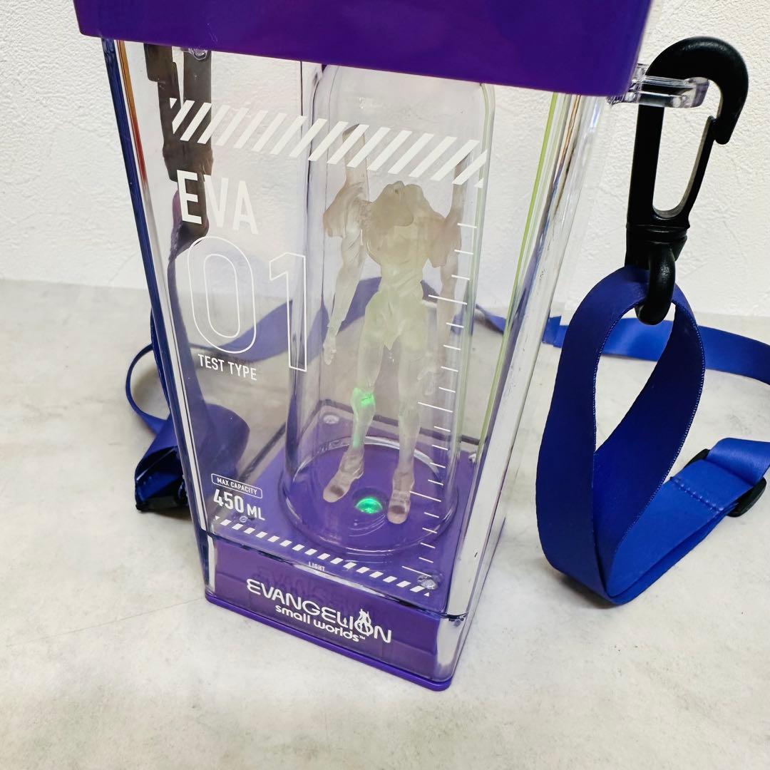 スモールワールズ TOKYO　エヴァンゲリオン　発光型 ドリンクボトル　初号機 — image 2