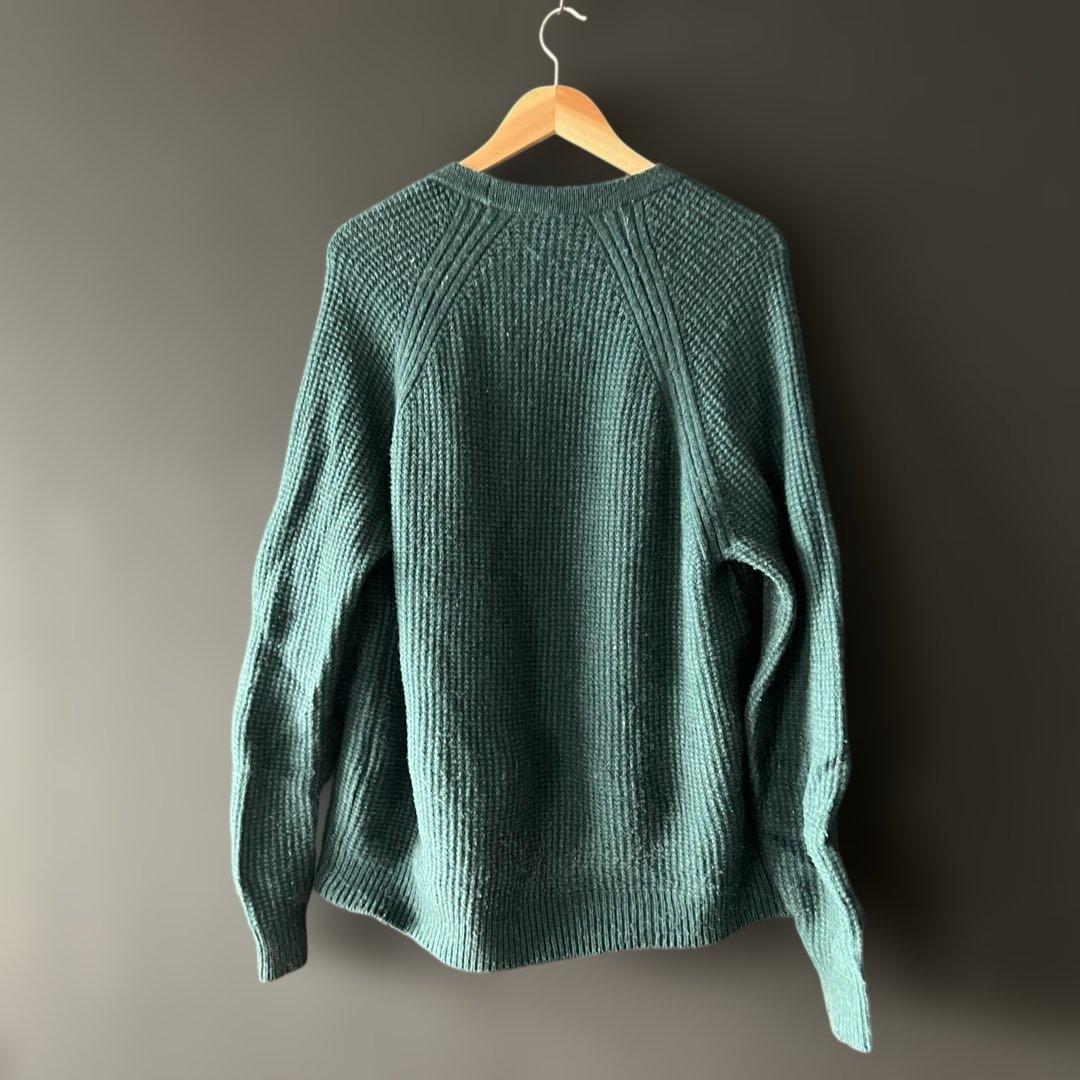 LACOSTE ダークグリーン カーディガン サイズS — image 5