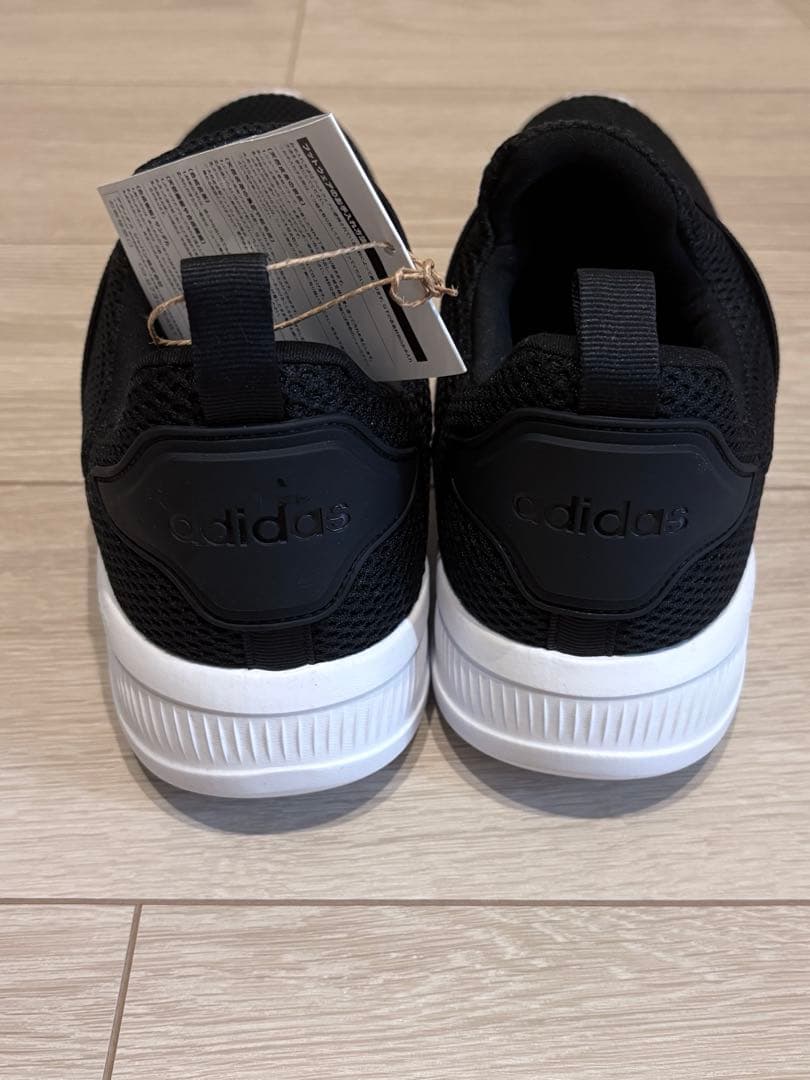 新品　adidas スリッポン スニーカー ブラック — image 3
