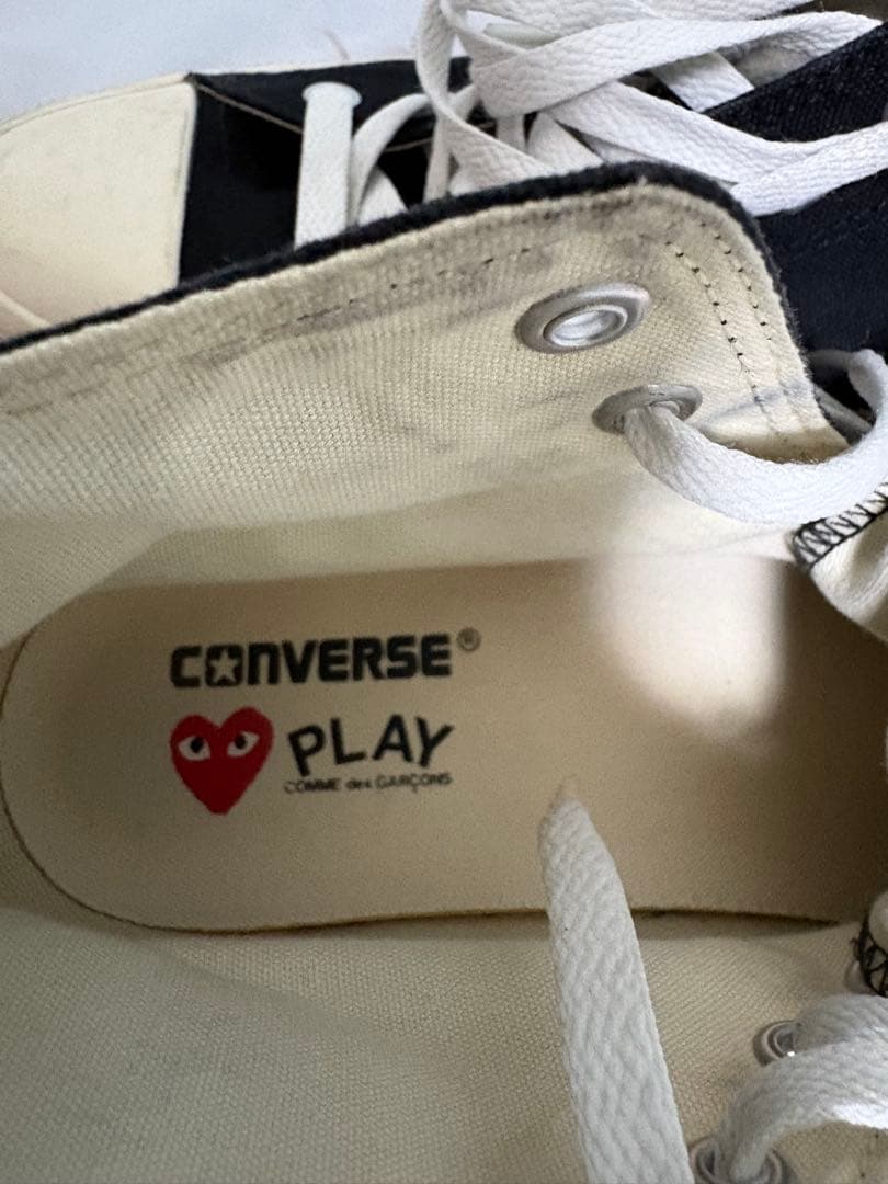 【箱付きCOMME des GARCONS PLAY Converse 26.0 — image 4