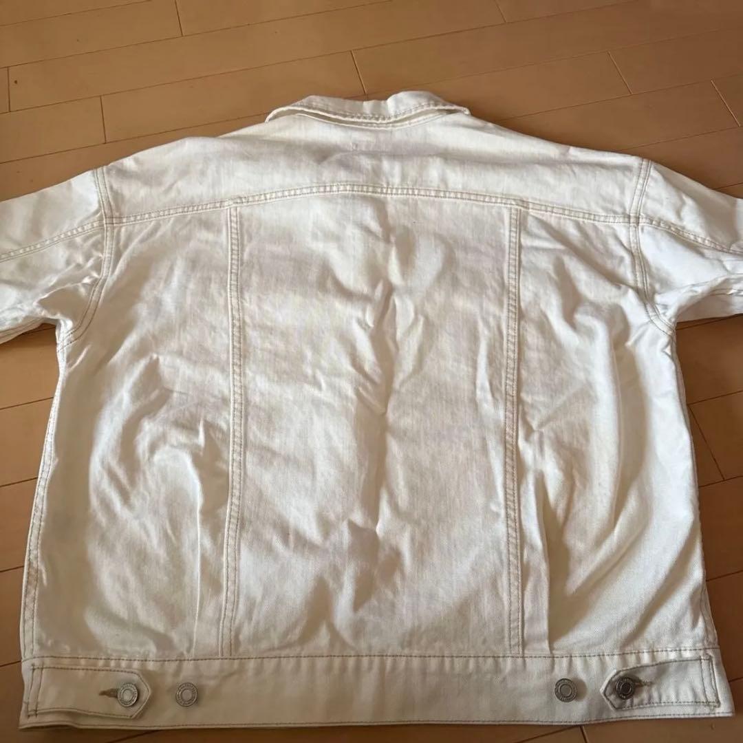 COLZA ホワイト デニムジャケット Gジャン — image 2