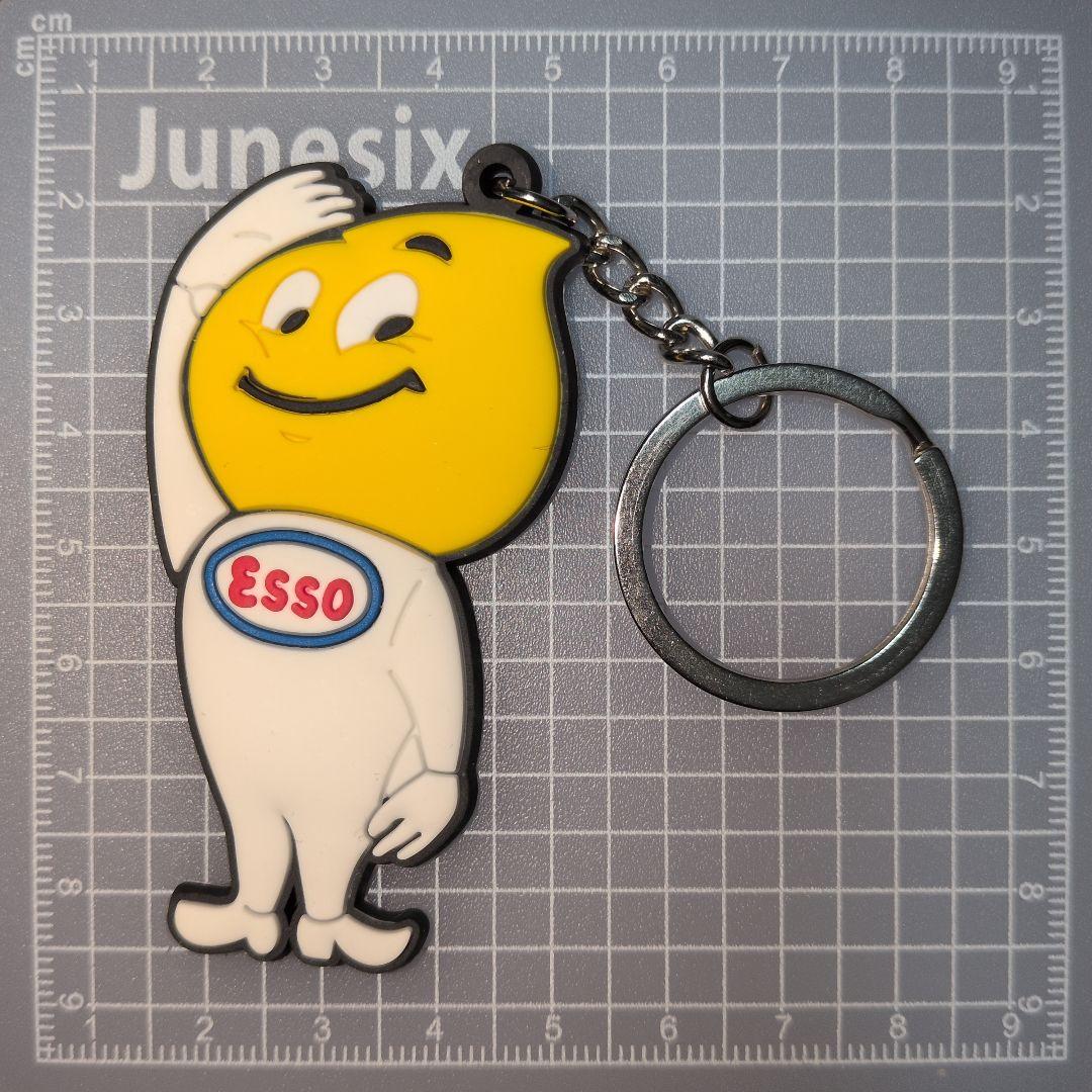 【匿名配送】エッソ　ESSO　ラバー　キーホルダー — image 2