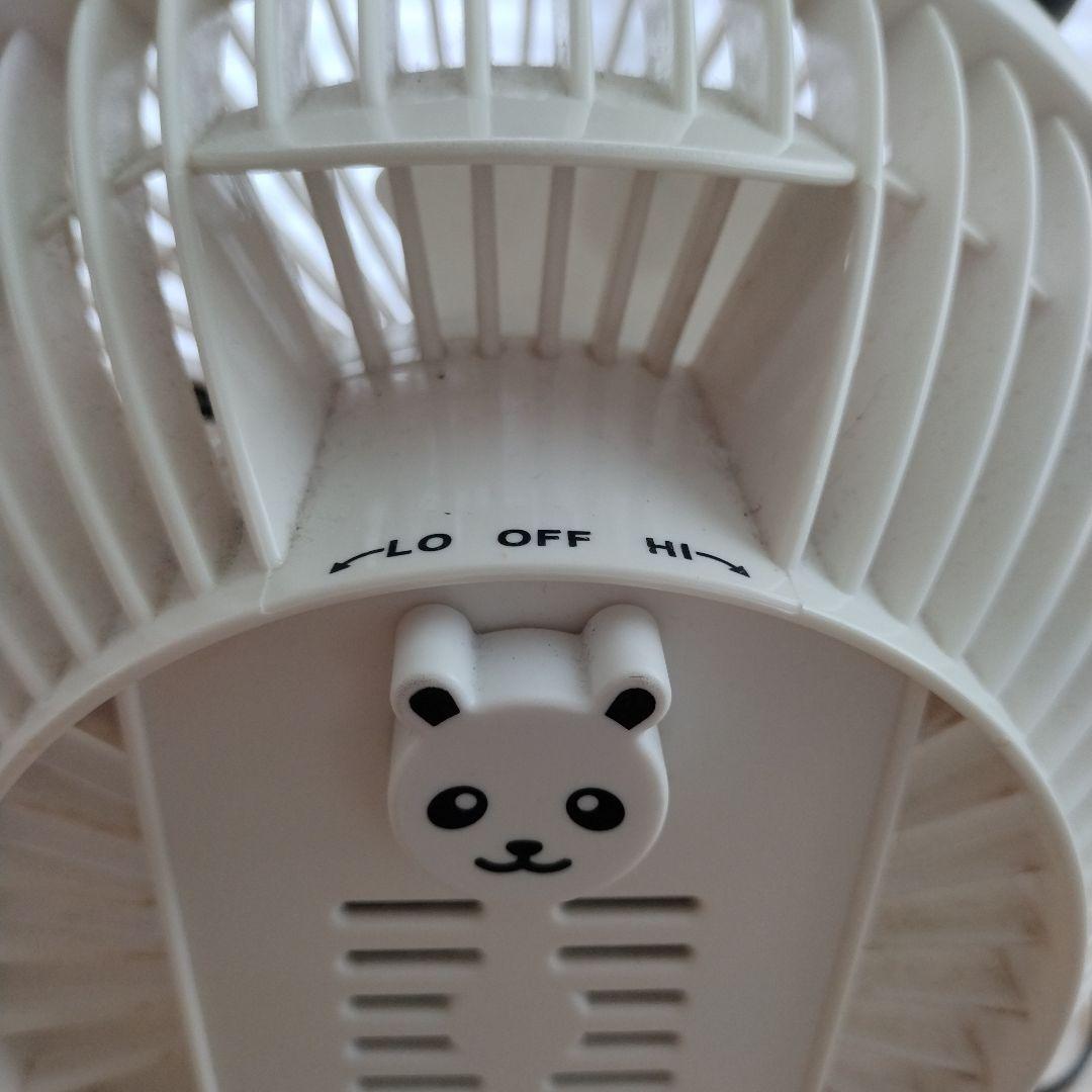 扇風機　卓上扇風機　パンダ — image 5