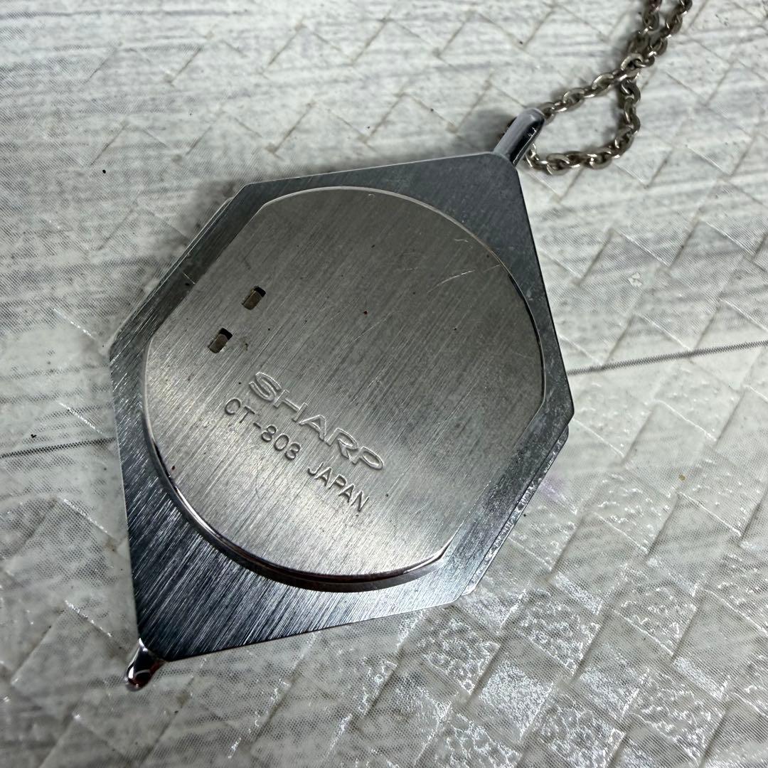 CT-803 SHARP ネックレス時計　シャープ — image 4
