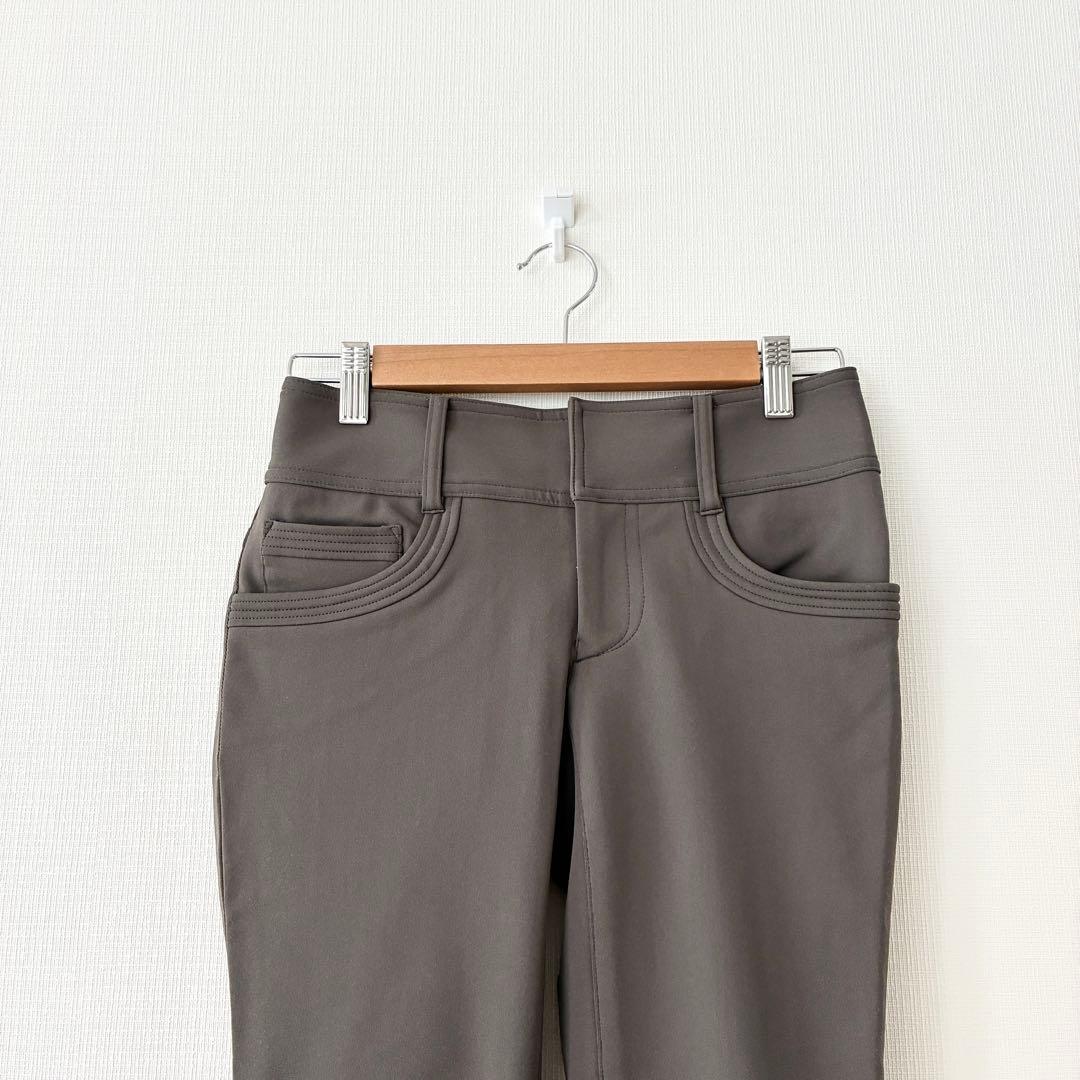 LAUTREAMONT レディース　クロップドパンツ　ドライ　グレー系　Sサイズ — image 3