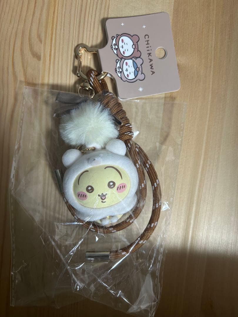ちいかわ　中国　miniso 限定　キーホルダー　ラバーマスコット　熊　うさぎ — image 2