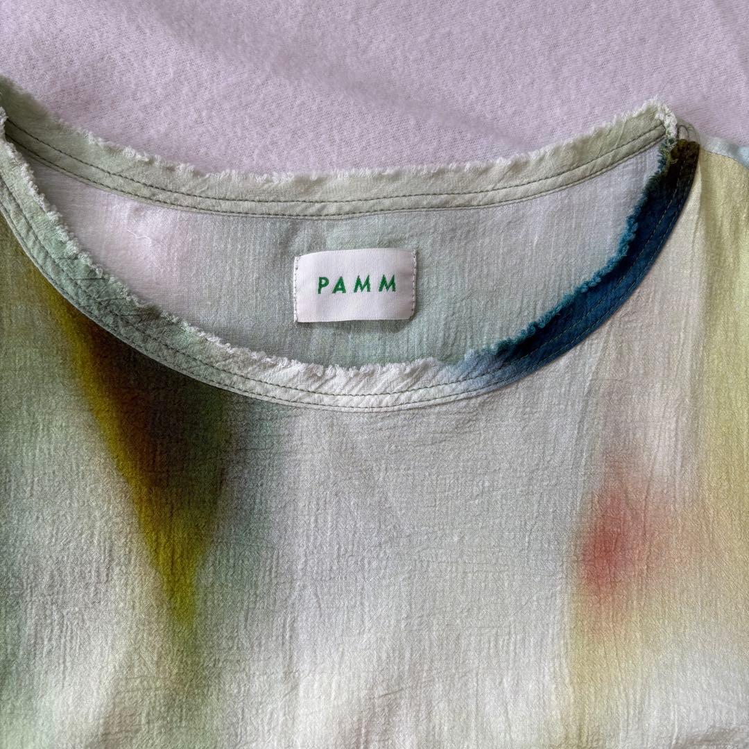 【美品】PAMM 「たしかにそこにあった夜」のガーゼトップス 真夜中のバス — image 2