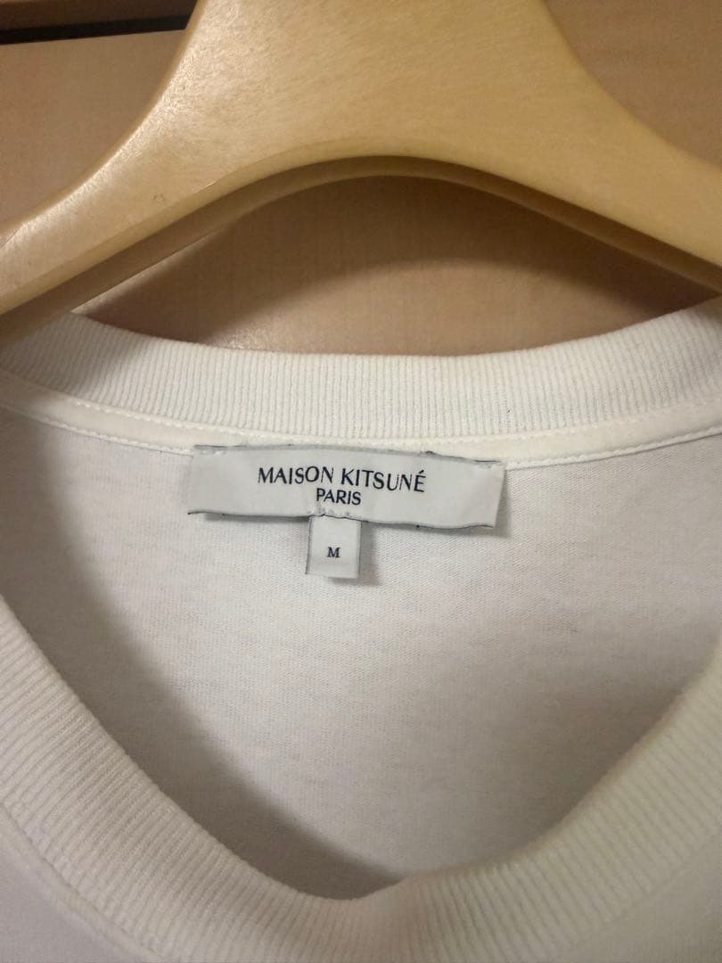 MAISON KITSUNÉ ダブルフォックス Tシャツ ホワイト M — image 3