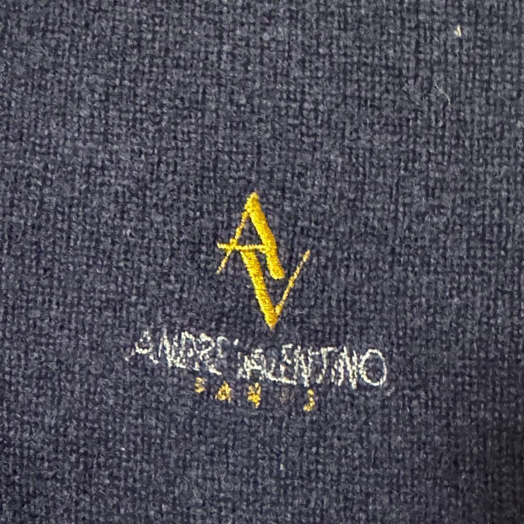 ANDRE VALENTINO 長袖セーター Vネックニット M — image 5