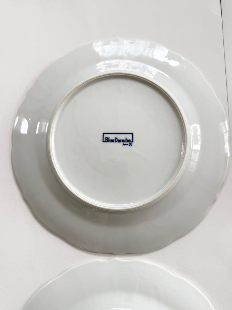 ブルーダニューブ Blue Danube プレート 26㎝ 4枚 — image 5