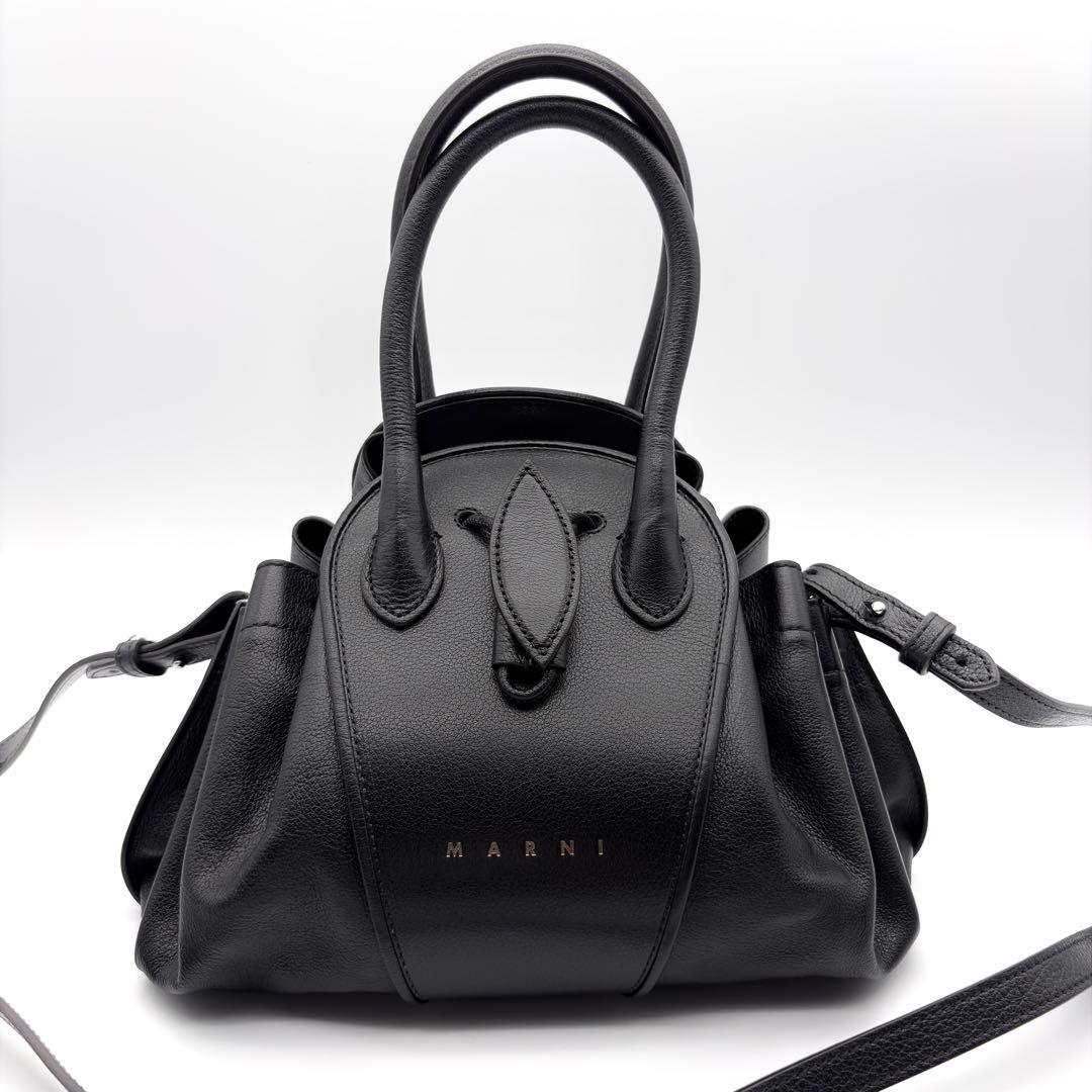 【現行極美品】MARNI Tulipea ハンドバッグ 2way ショルダー — image 2