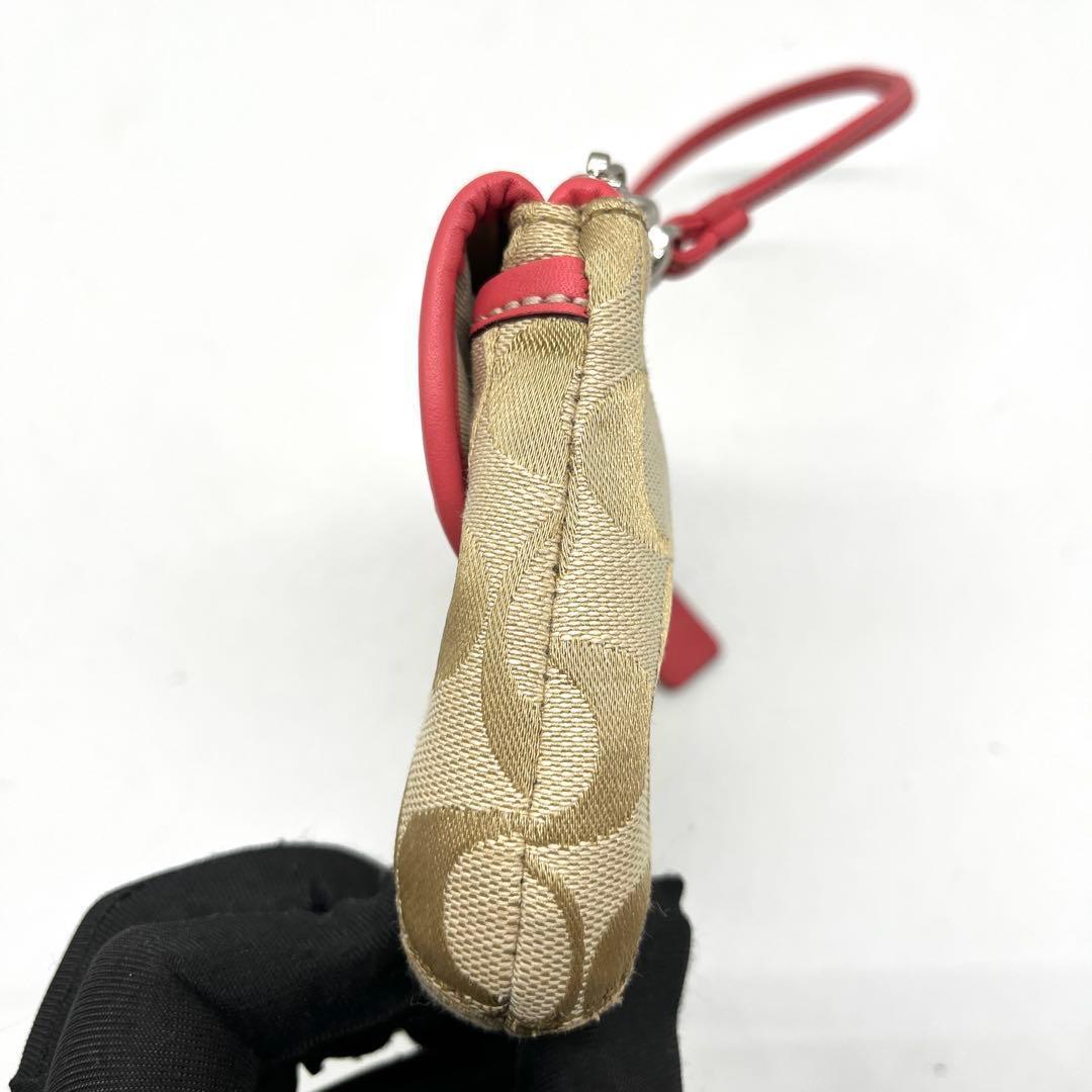COACH Legacy Turnlock Wristlet Pink — image 5