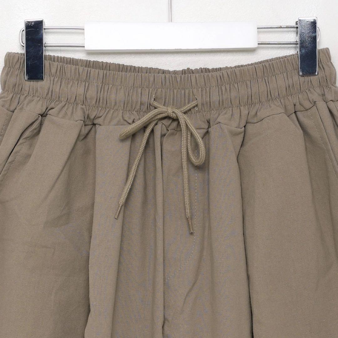 nugu Laugher （ユニセックス）ピンタックコットンパンツ — image 4